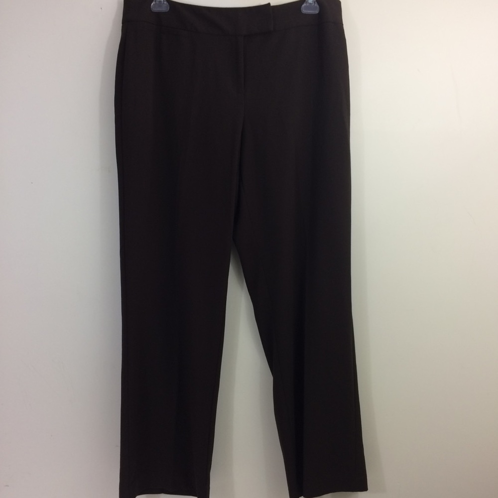NWOT Emma James Brown Dress Pants Trousers 16R